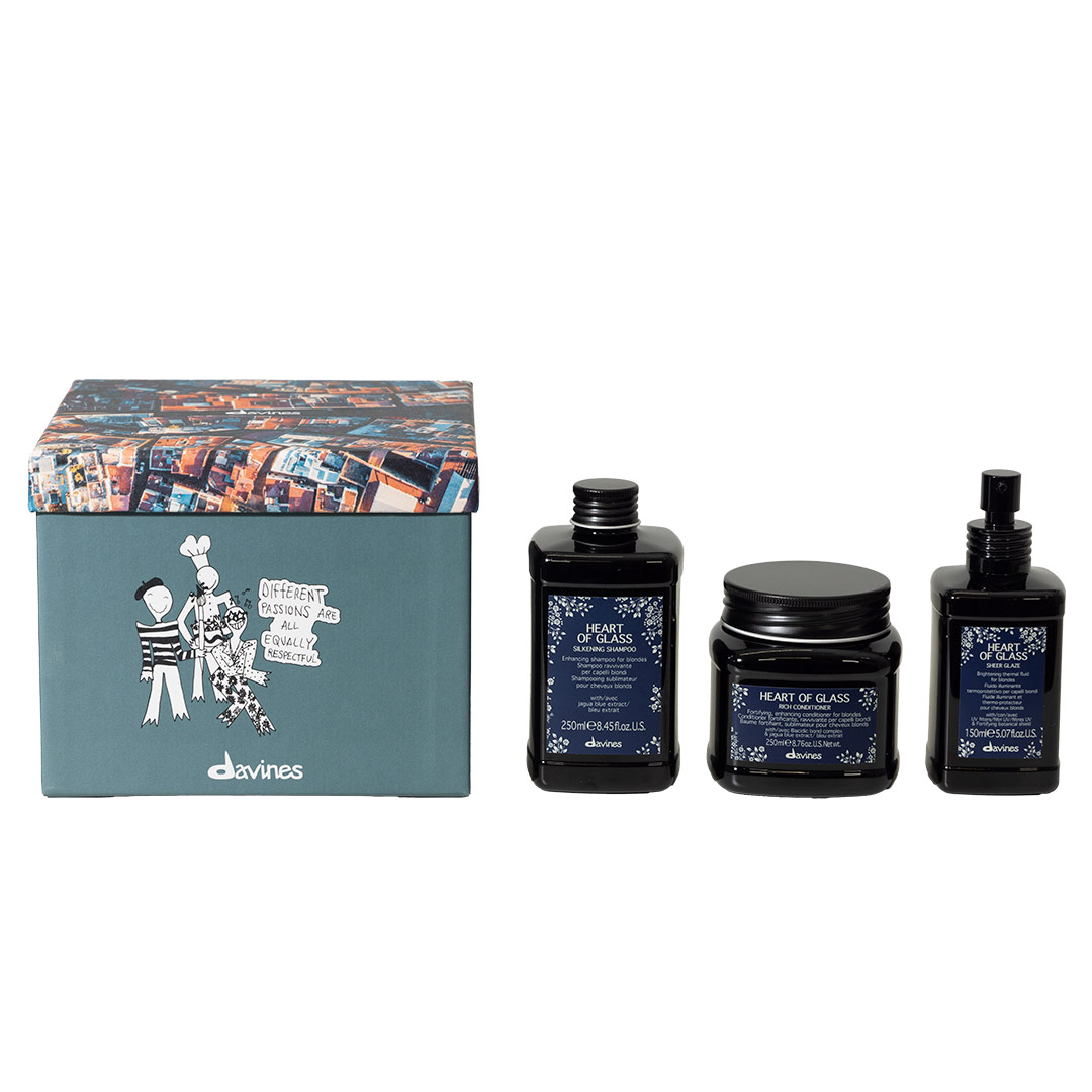 DAVINES HEART OF GLASS Gift Set