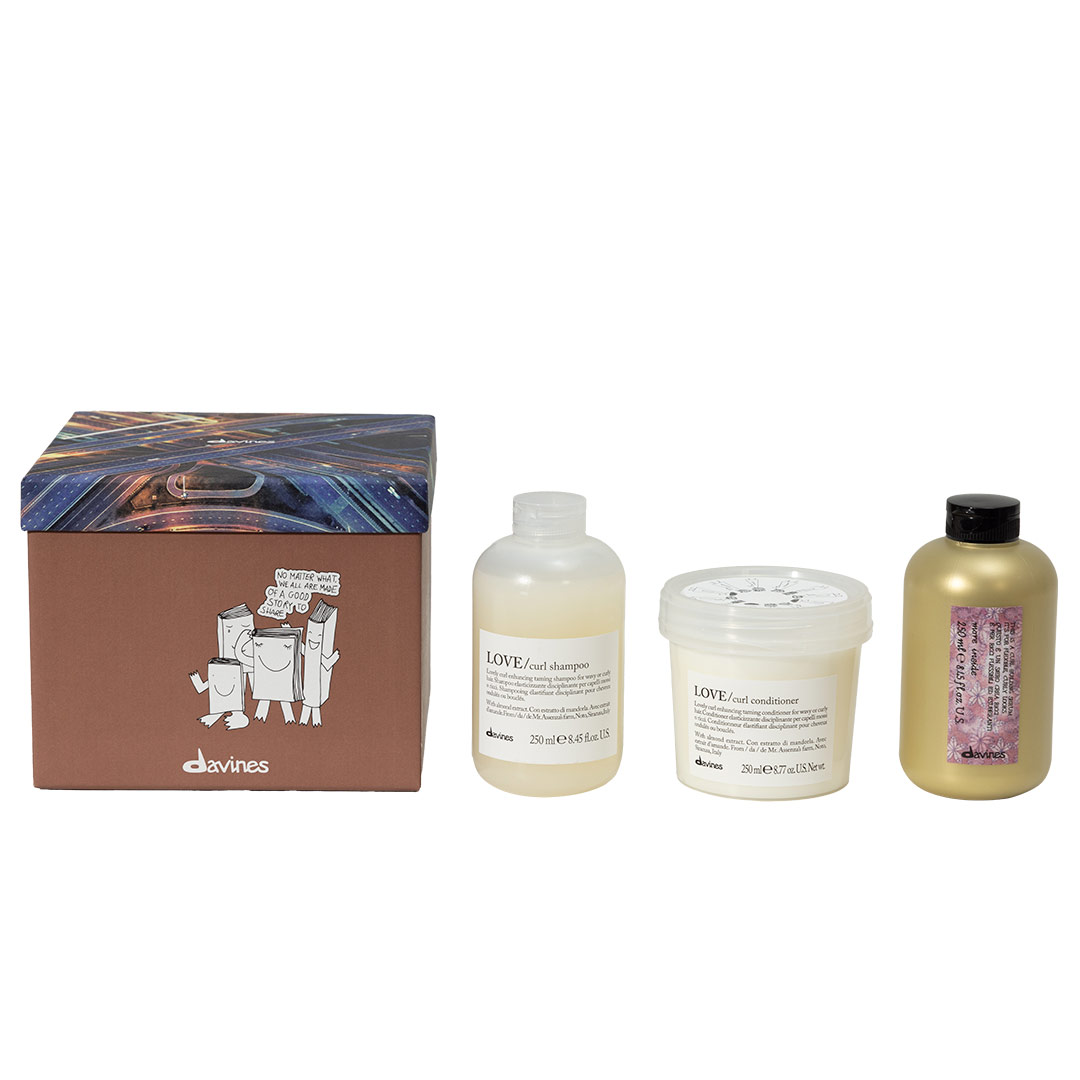 Coffret cadeau DAVINES LOVE CURL + Sérum de renforcement des boucles