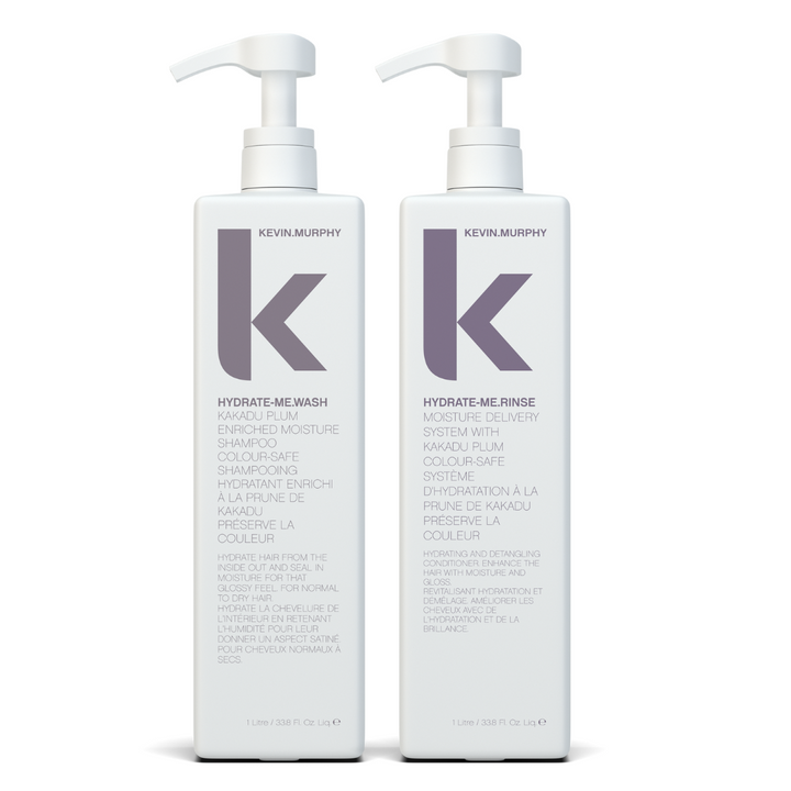 Hydrate Me Wash & Rinse Pro Duo 1000ml - Kevin Murphy