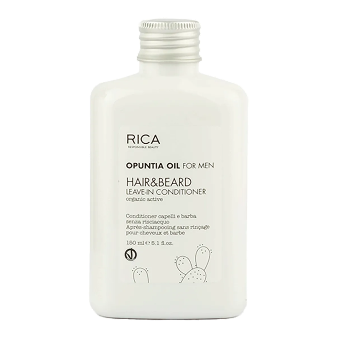 Rica Hair & Beard Leave-in Conditioner -Opuntia Oil for Men