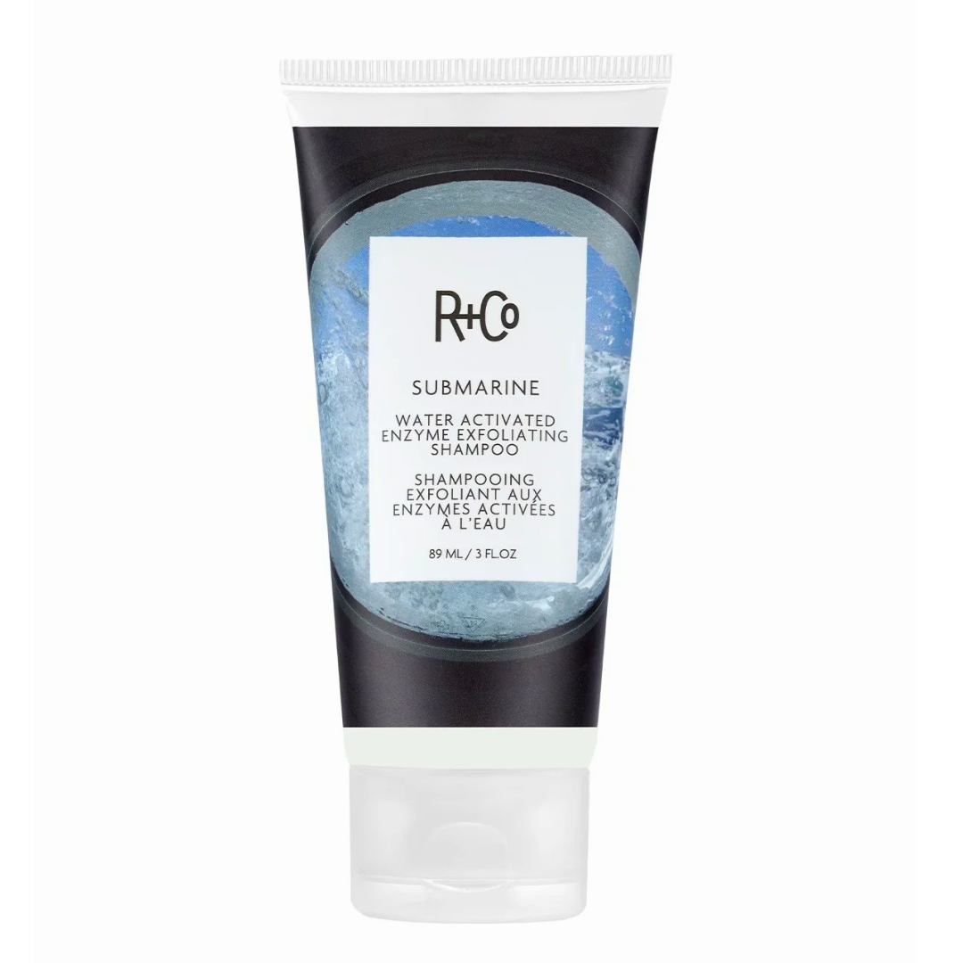 Shampoing exfoliant aux enzymes activées par l'eau R+CO SUBMARINE