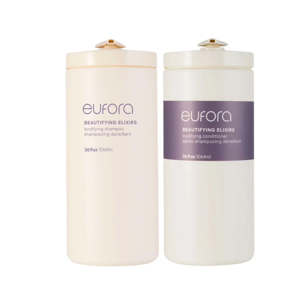 Shampooing et revitalisant volumisants Pro DUO-Eufora