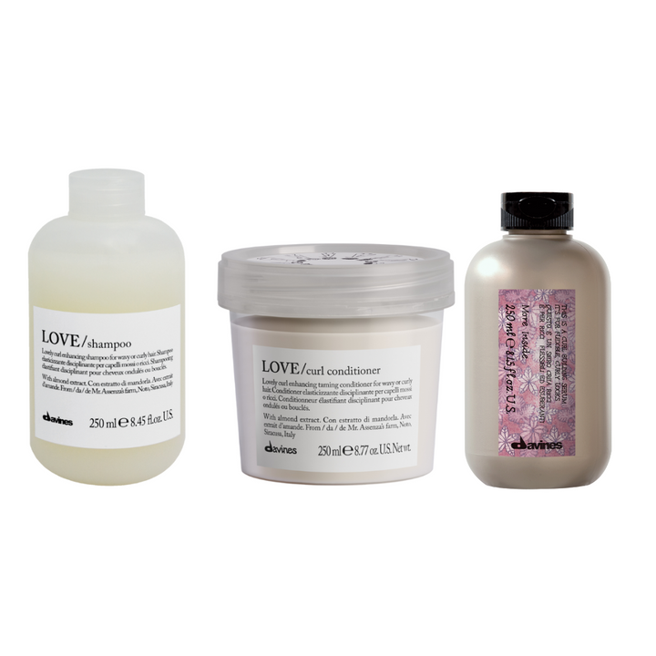 DAVINES LOVE CURL + Curl Building Serum Gift Set