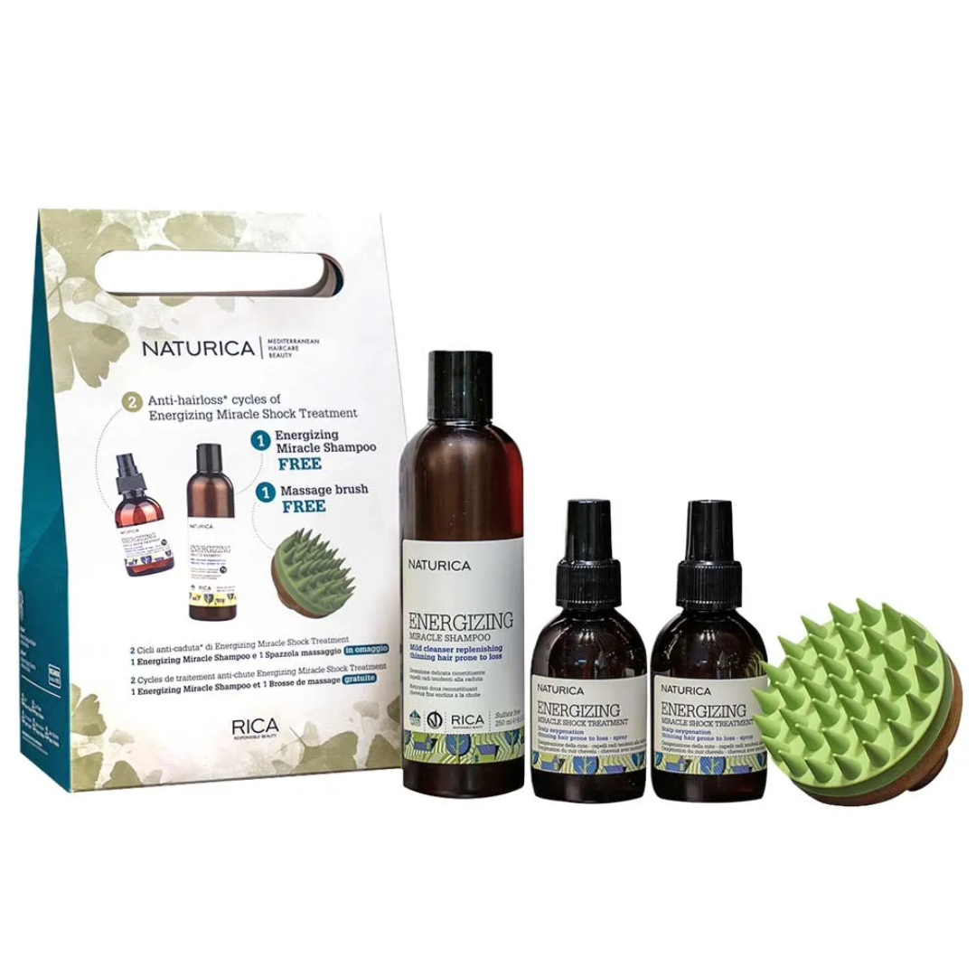 Rica Energizing Miracle Kit for Anti Hair Loss -Naturica