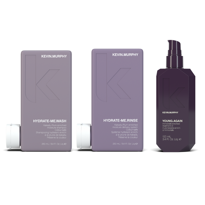 Hydrate Me Wash + Rinse+ Young Again Trio - Kevin Murphy