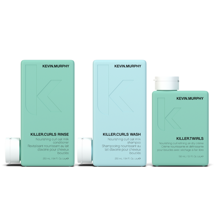 Trio de lavage + rinçage + boucles Killer Curls - Kevin Murphy 