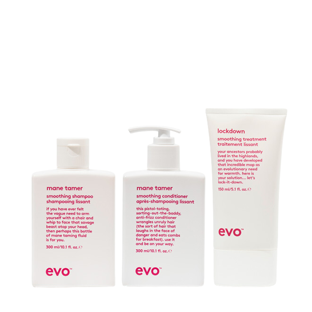 Collection de produits lissants Evo Mane Tamer