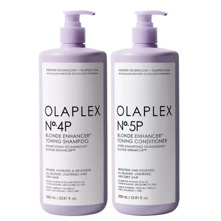 Olaplex No.4P Shampoo and No.5P Conditioner Duo For Blondes