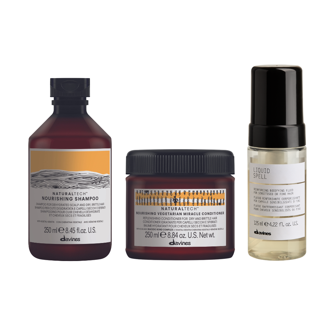 Coffret cadeau Davines Naturaltech Nourishing + Liquid Spell