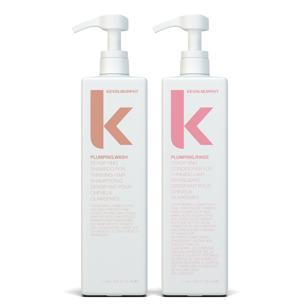 Plumping Wash and Rinse 1000ml Duo -Kevin Murphy