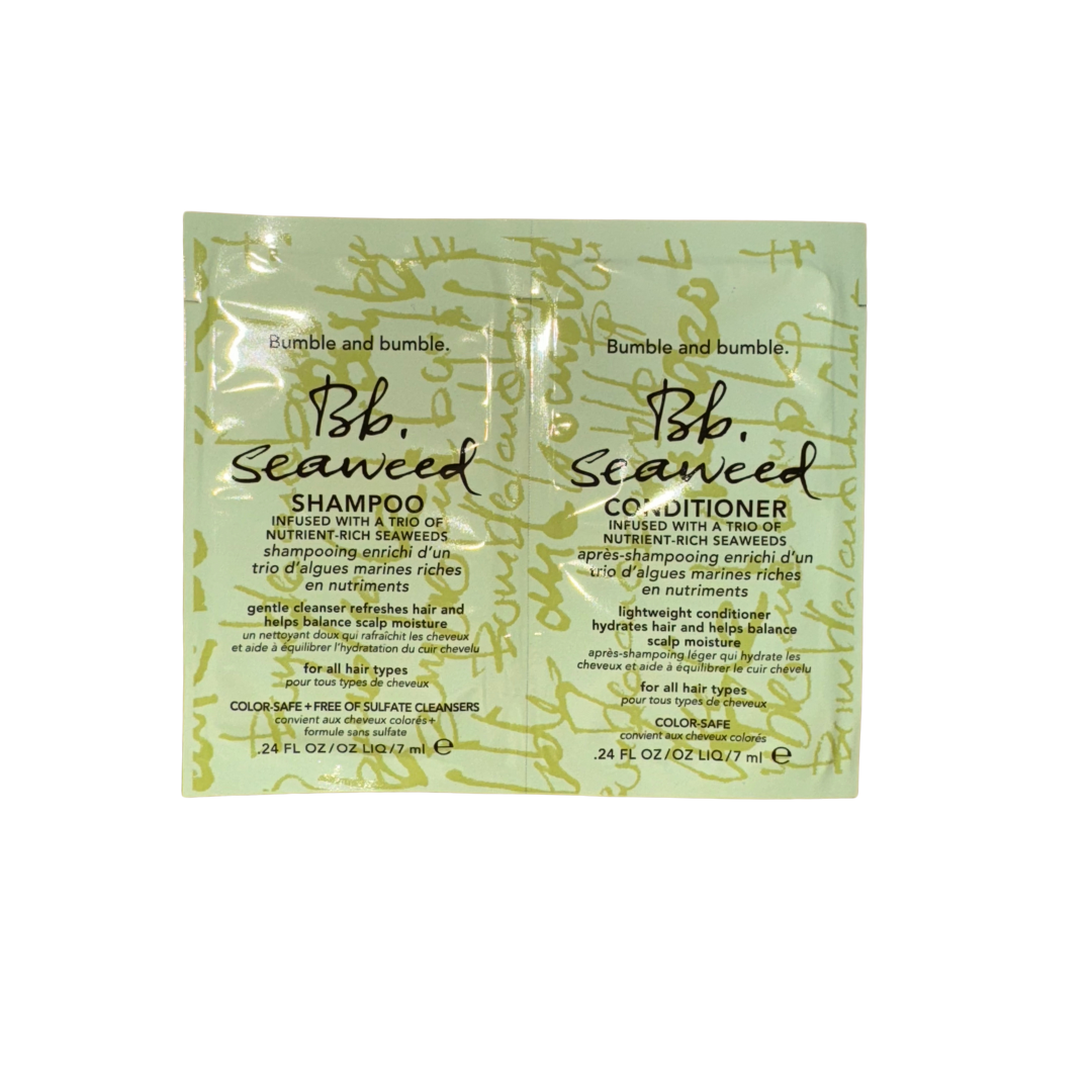 Bumble and Bumble Seaweed Shampoo & Conditioner Sachet 7 ml