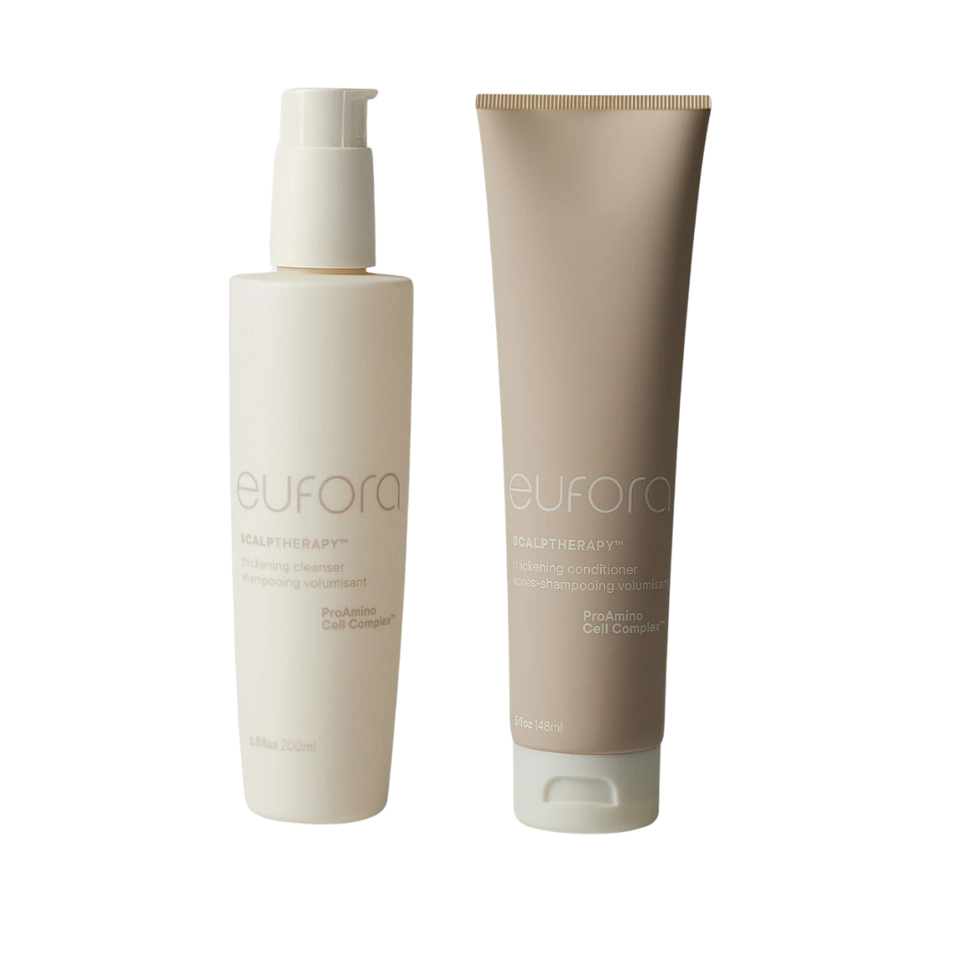 Eufora Traitement nettoyant + revitalisant pour cheveux clairsemés 250 ml DUO